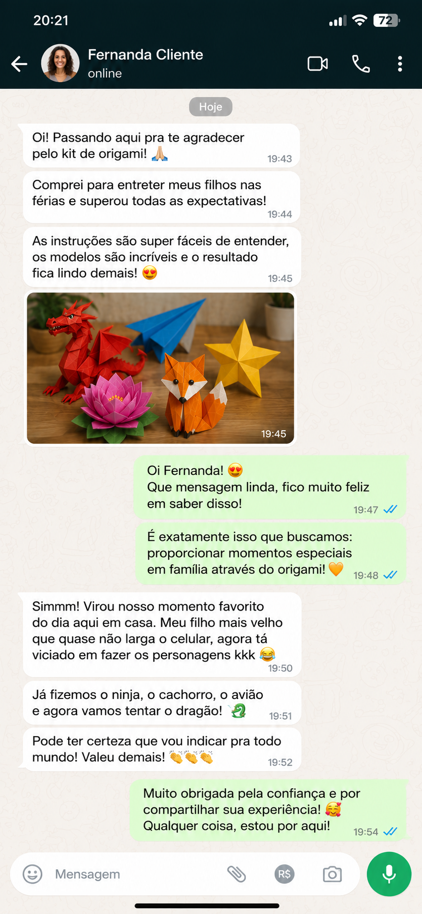 Depoimento Cliente 2
